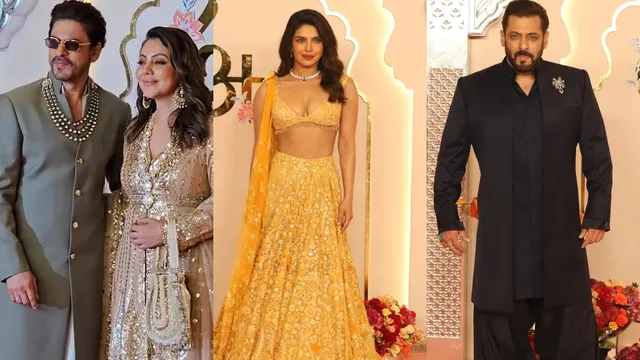 anant-ambani-radhika-wedding-priyanka-chopra-nick-shah-rukh-khan-kim-kardashian-khloe-salman-khan-bollywood-celebs-glamorous-looks-photos-and-videos